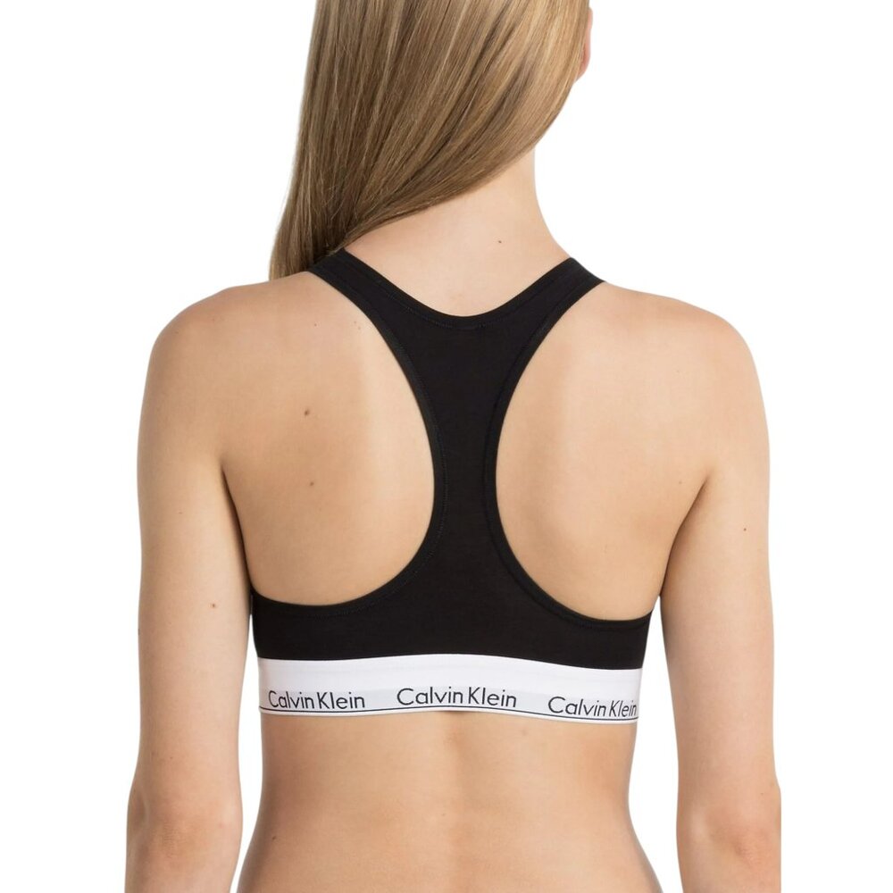 Calvin Klein Women's Modern Cotton Bralette Bra - Picture 2 of 2